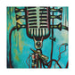 "The Singing Microphone" - Canvas