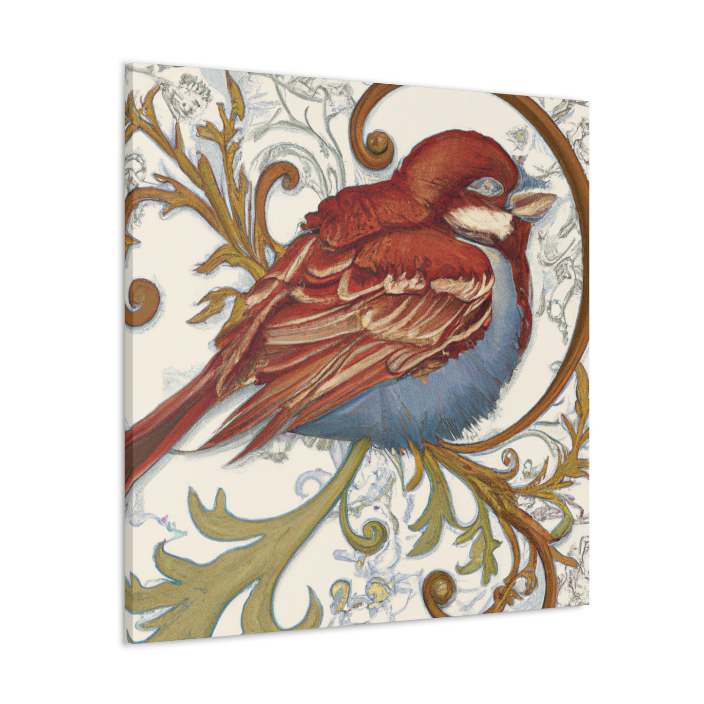 House Sparrow Glamour - Canvas