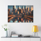 "Cityscapes in Time" - Canvas