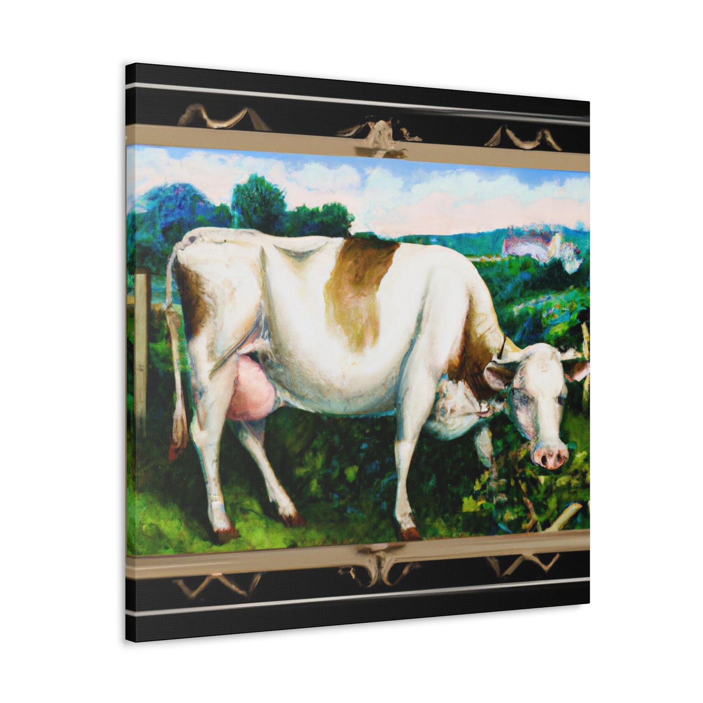 Milking the Fertile Cow - Canvas