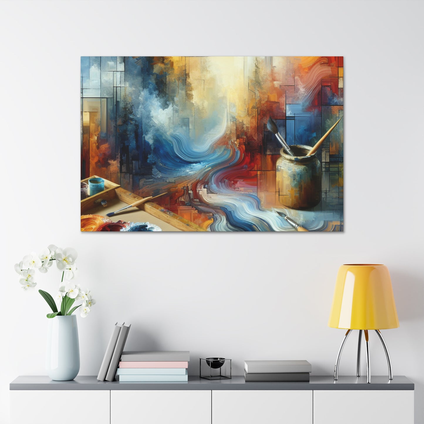 Whirlwind of Color - Canvas