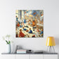 Whimsical Journey in Motion - Canvas