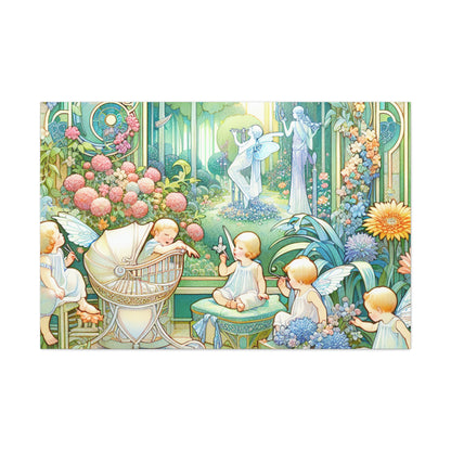 Enchanted Flora Dreams - Canvas