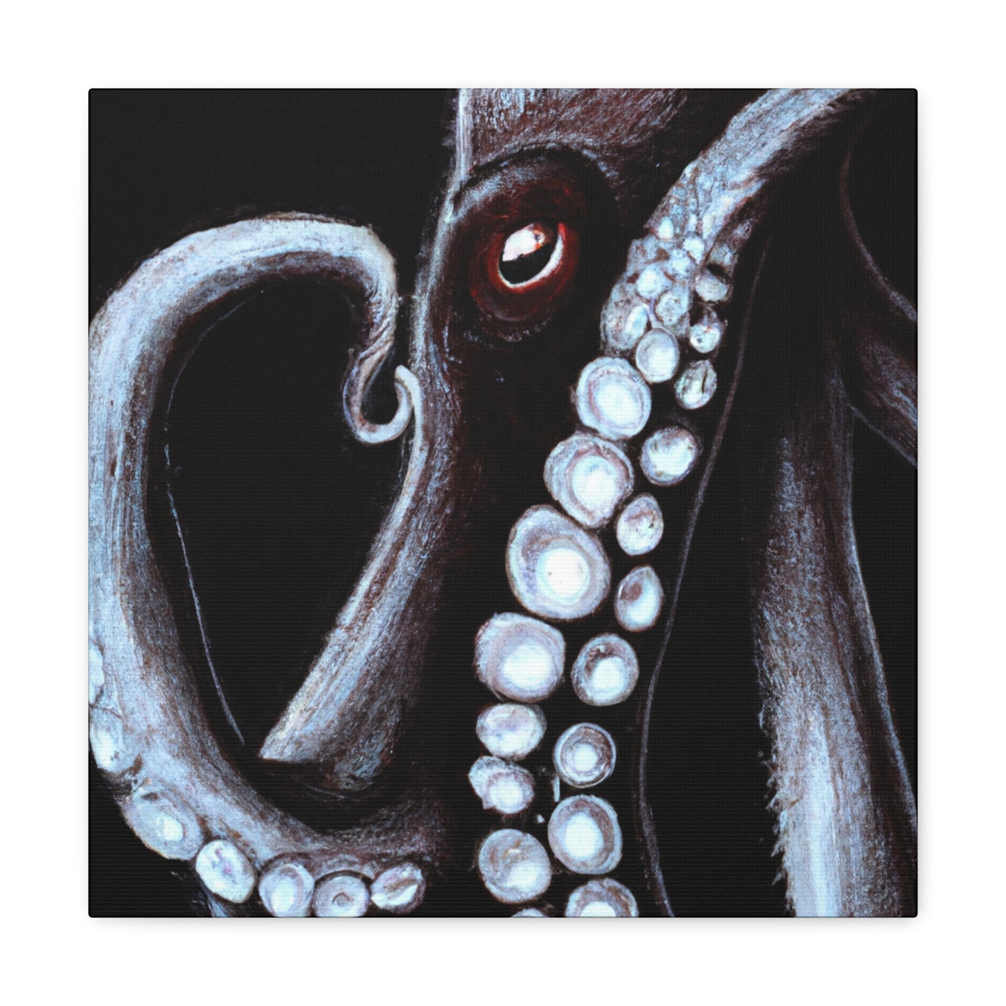 Octopus in Hyperrealism - Canvas