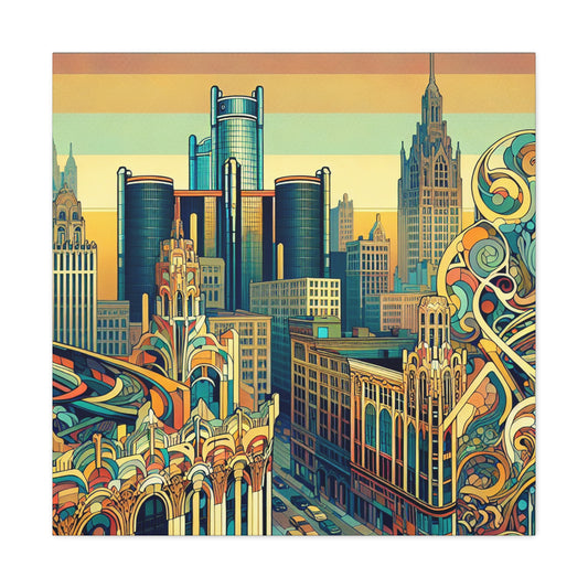 "Enchanting Motor City" - Canvas