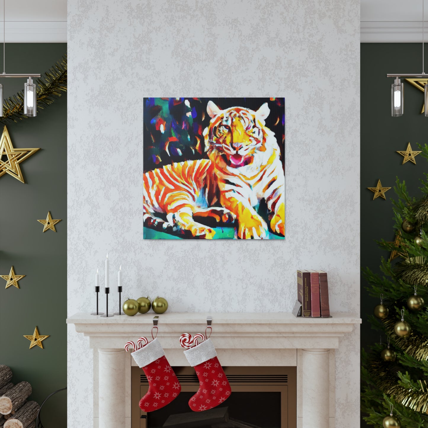 Majestic Bengal Tiger - Canvas