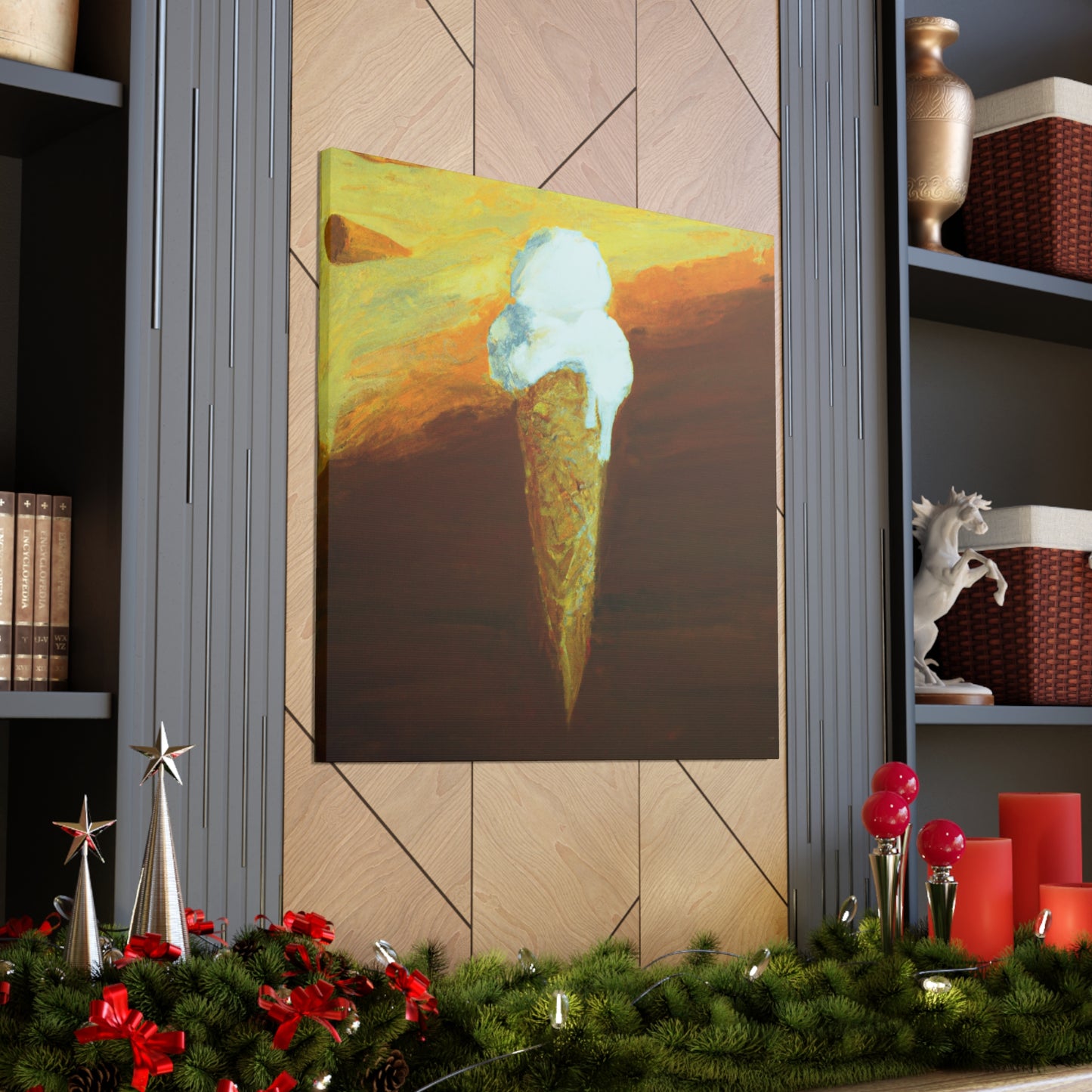 "Cone of Summer Joy" - Canvas