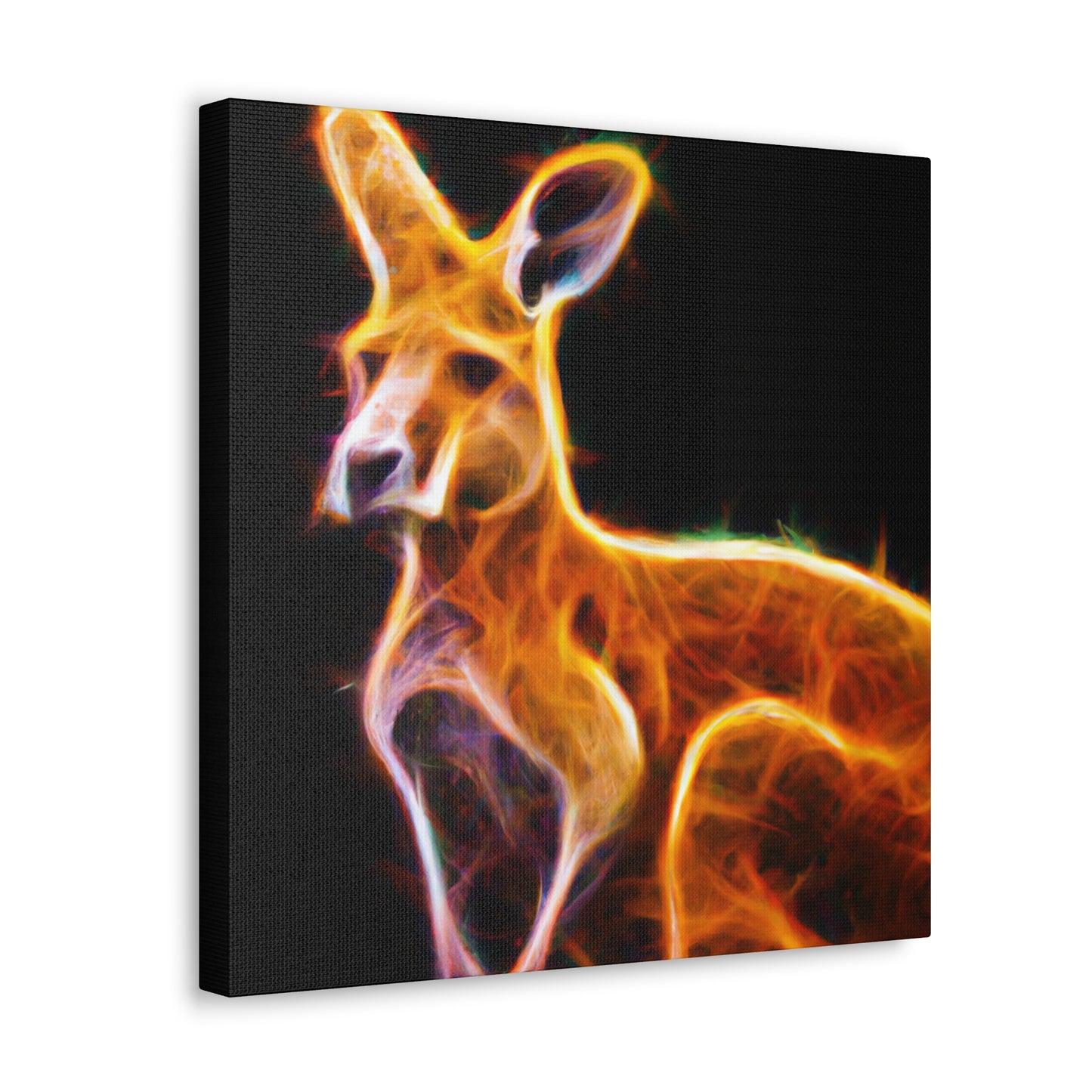 Kangaroo in Starlight - Canvas