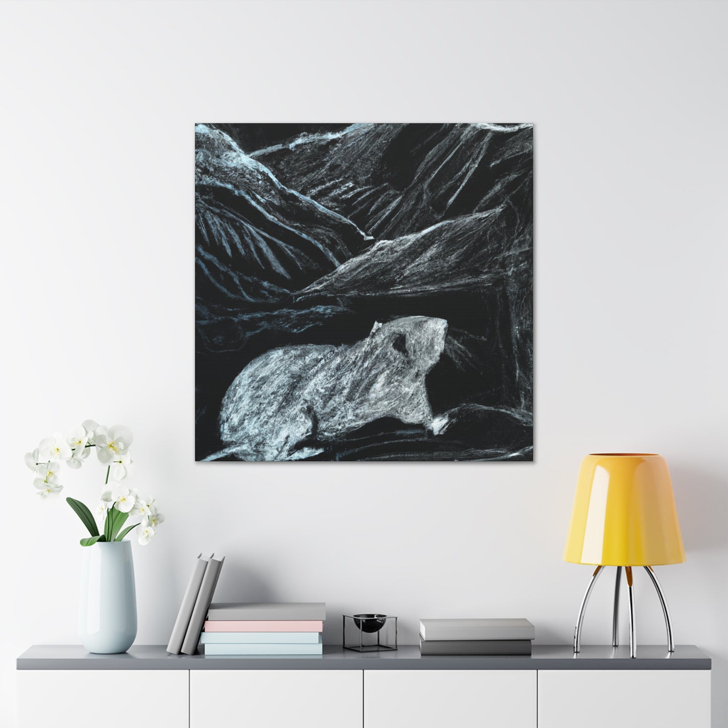 Marmot in Meditation - Canvas