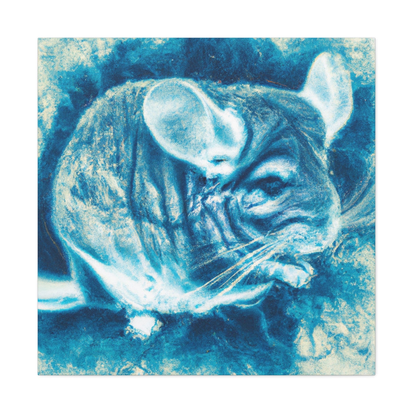 Chinchilla Hyperrealism - Canvas