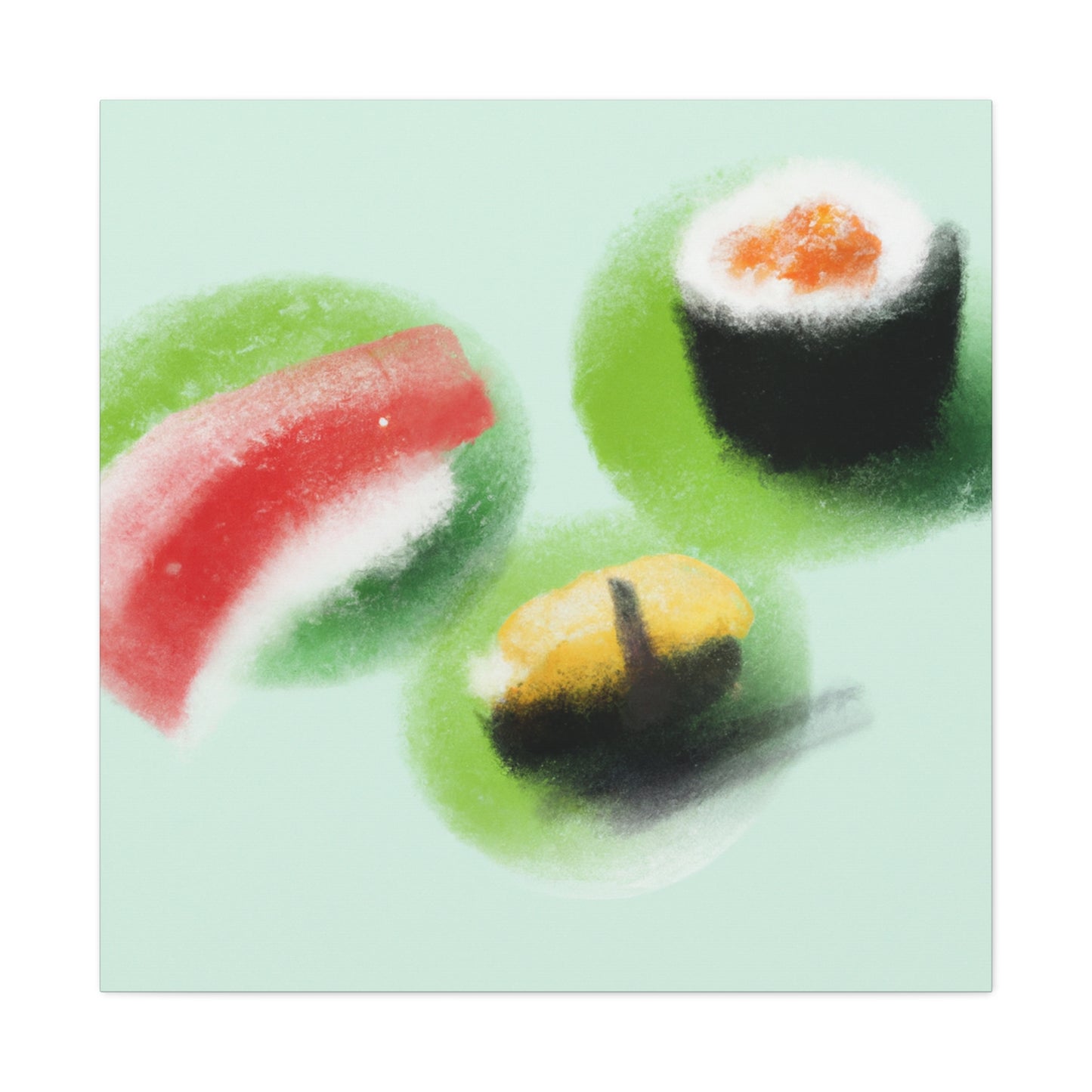 Sushi by the Sea - Canvas