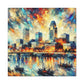 "Omaha's Dappled Riverbanks" - Canvas