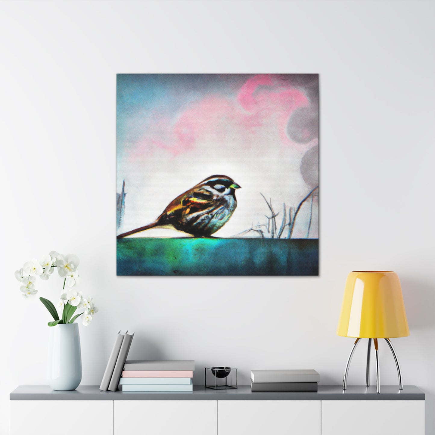 Song Sparrow Serenade - Canvas