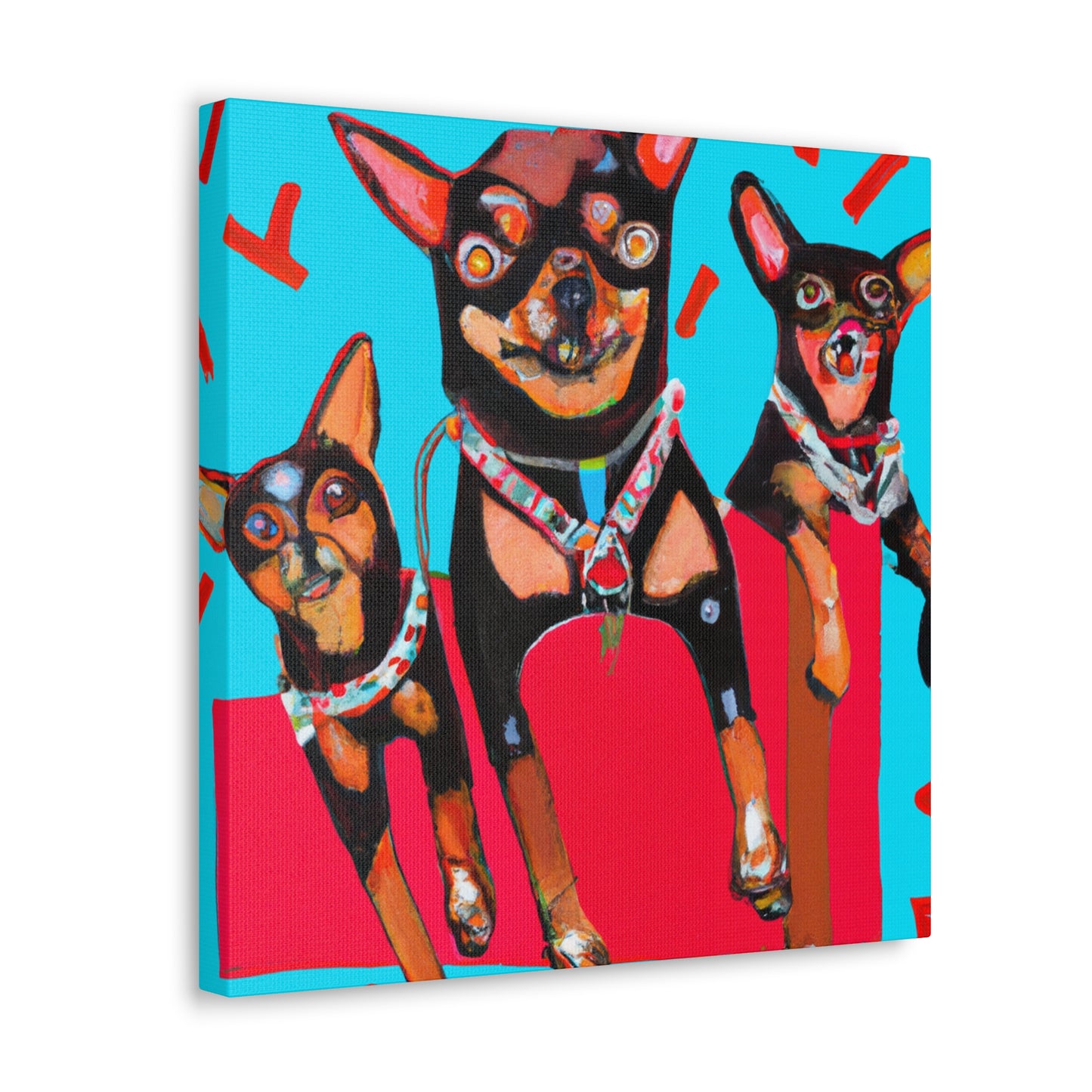 "Portrait of a Chihuahua" - Canvas