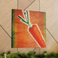 "Carrot in Art Deco" - Canvas