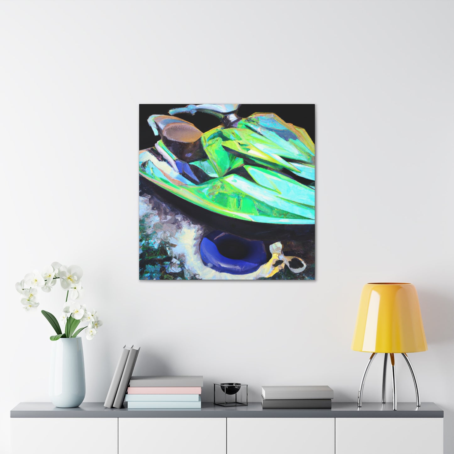 Jet Skiing Sunshine Joy - Canvas