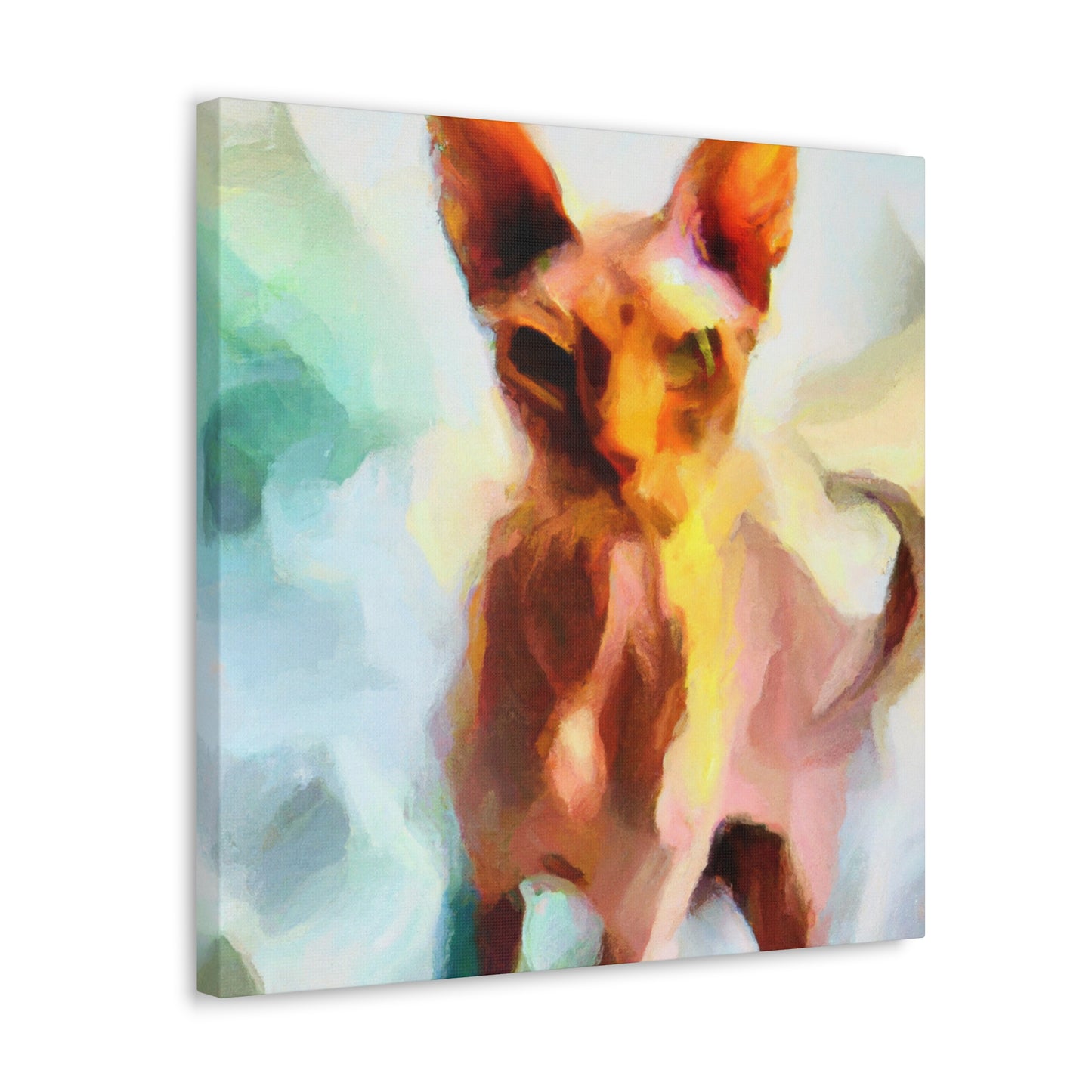 Mysterious Sphynx Dreaming - Canvas