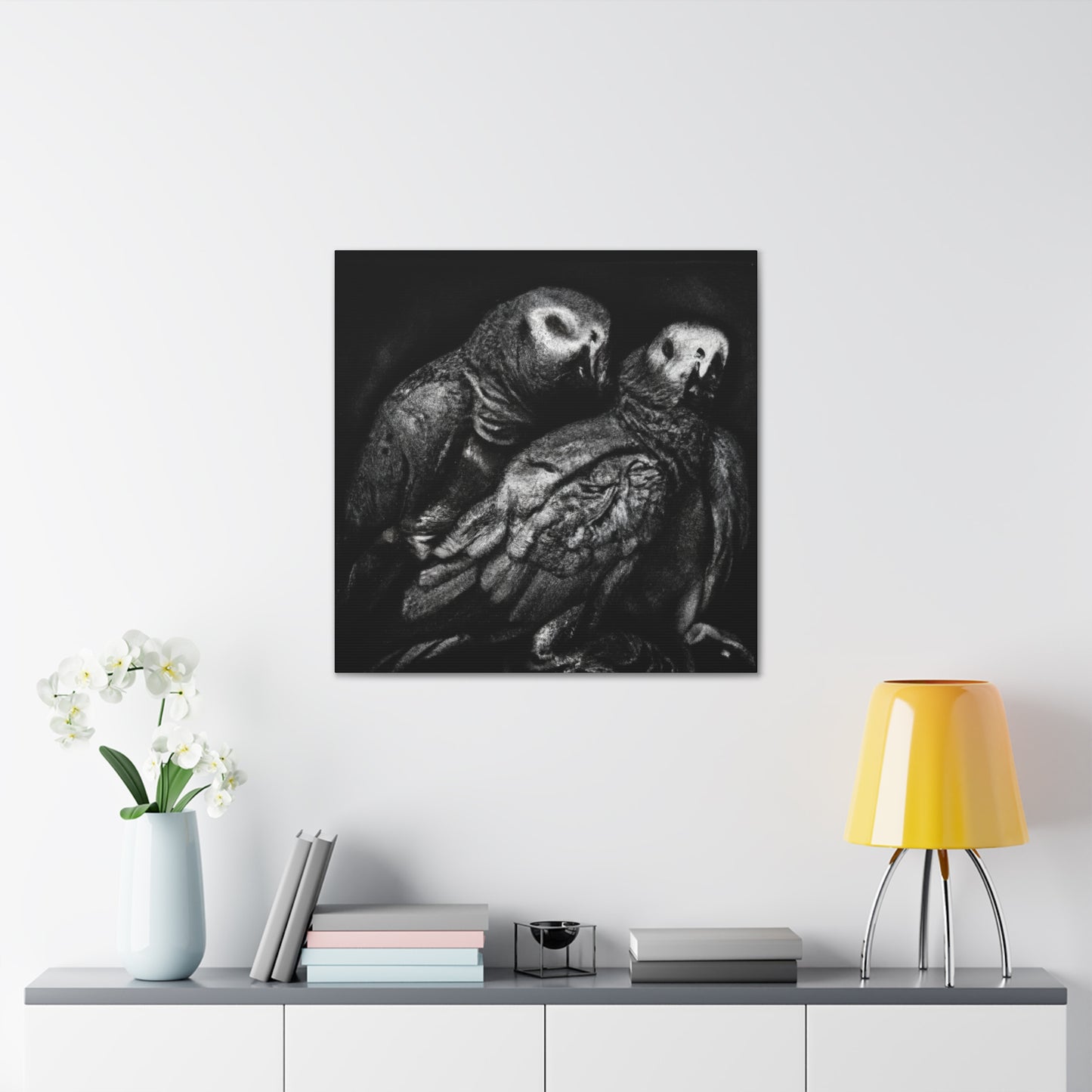 African Greys Regal - Canvas