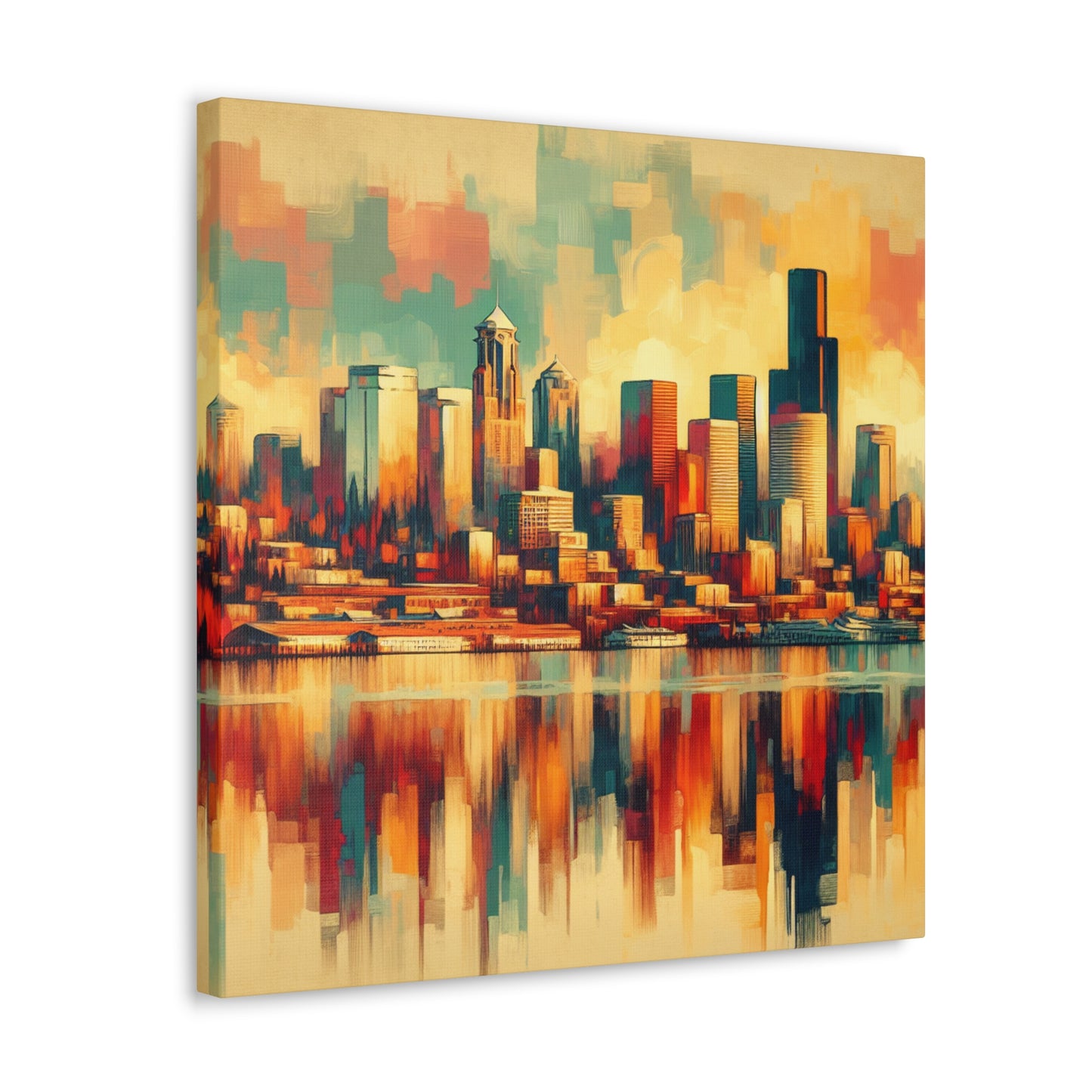 Emerald City Euphoria. - Canvas