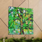 Oak Tree in Abstraction - Canvas