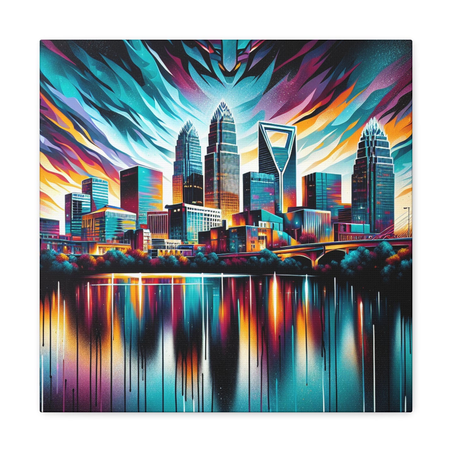 Queen City Mural Majesty - Canvas