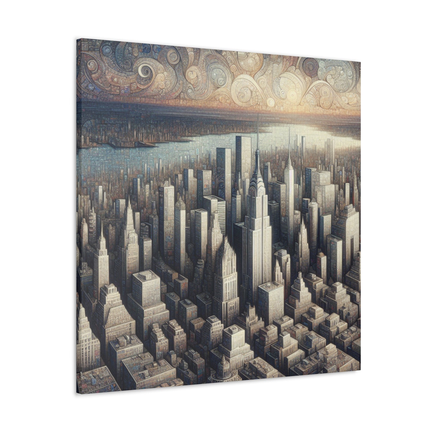 City of Concrete Dreams - Canvas