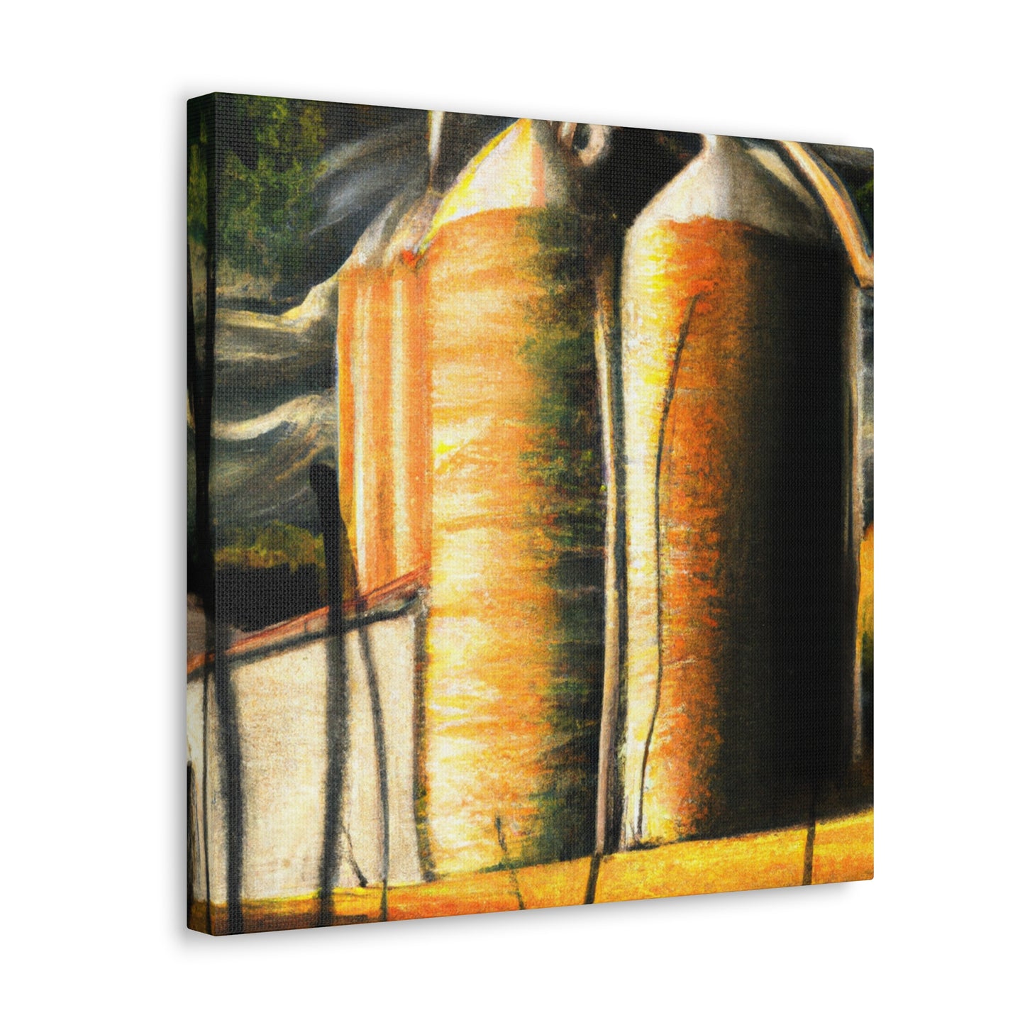 Silo in Surrealism - Canvas