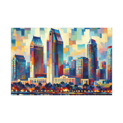 "Vibrant San Diego Spirit" - Canvas