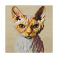 "Devon Rex Kaleidoscope" - Canvas