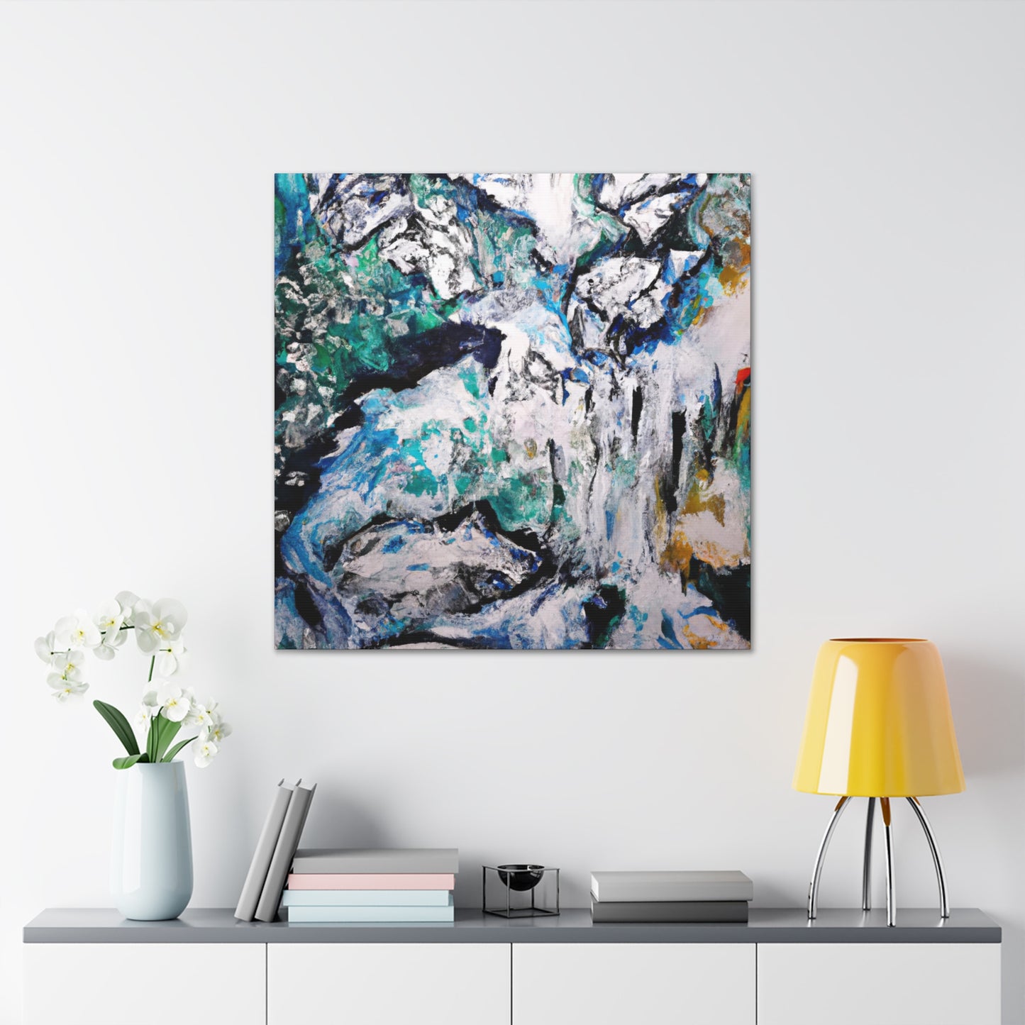 River's Splendor Vibrant - Canvas