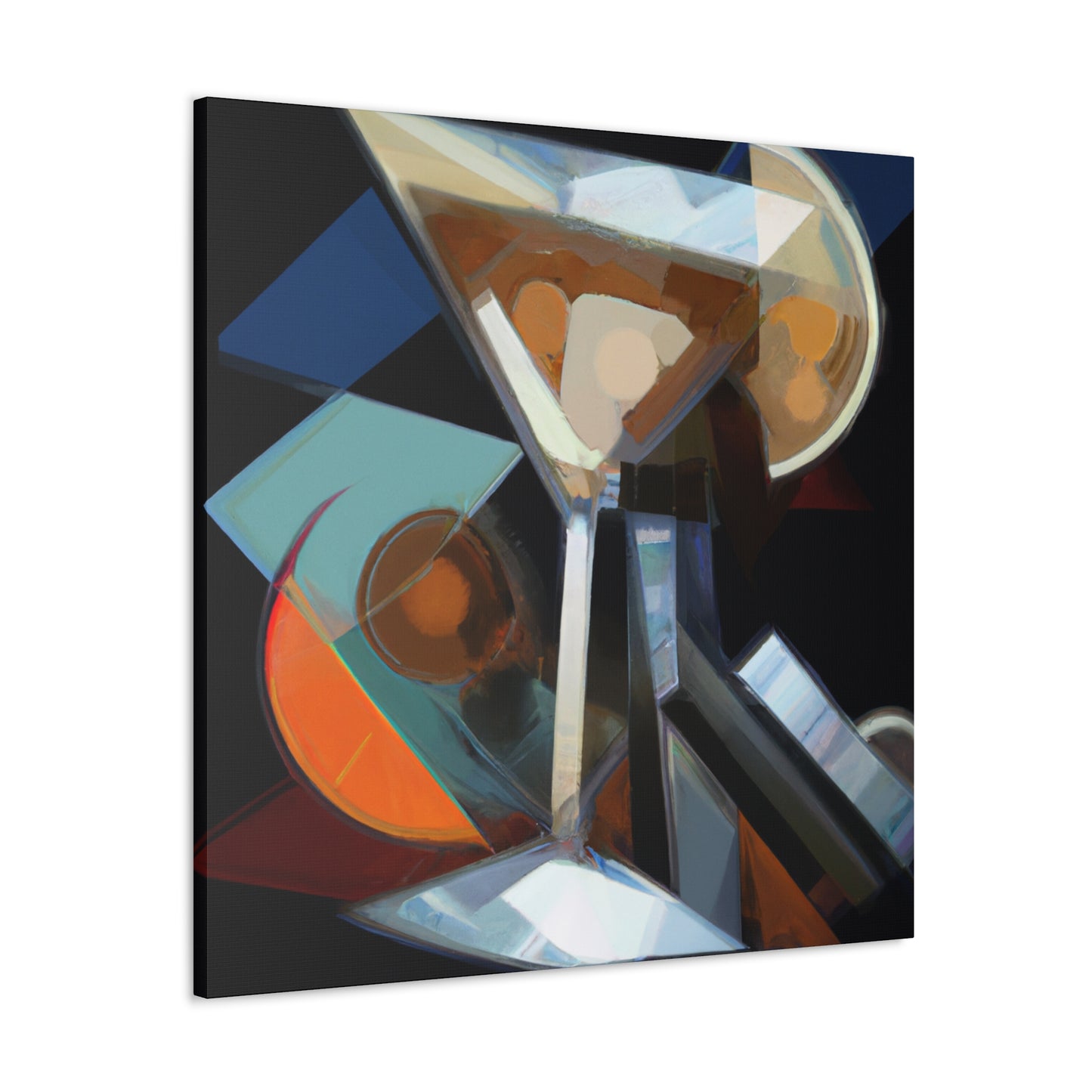 "Martini: A Toast!" - Canvas