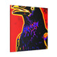 "American Crow Pop Art" - Canvas