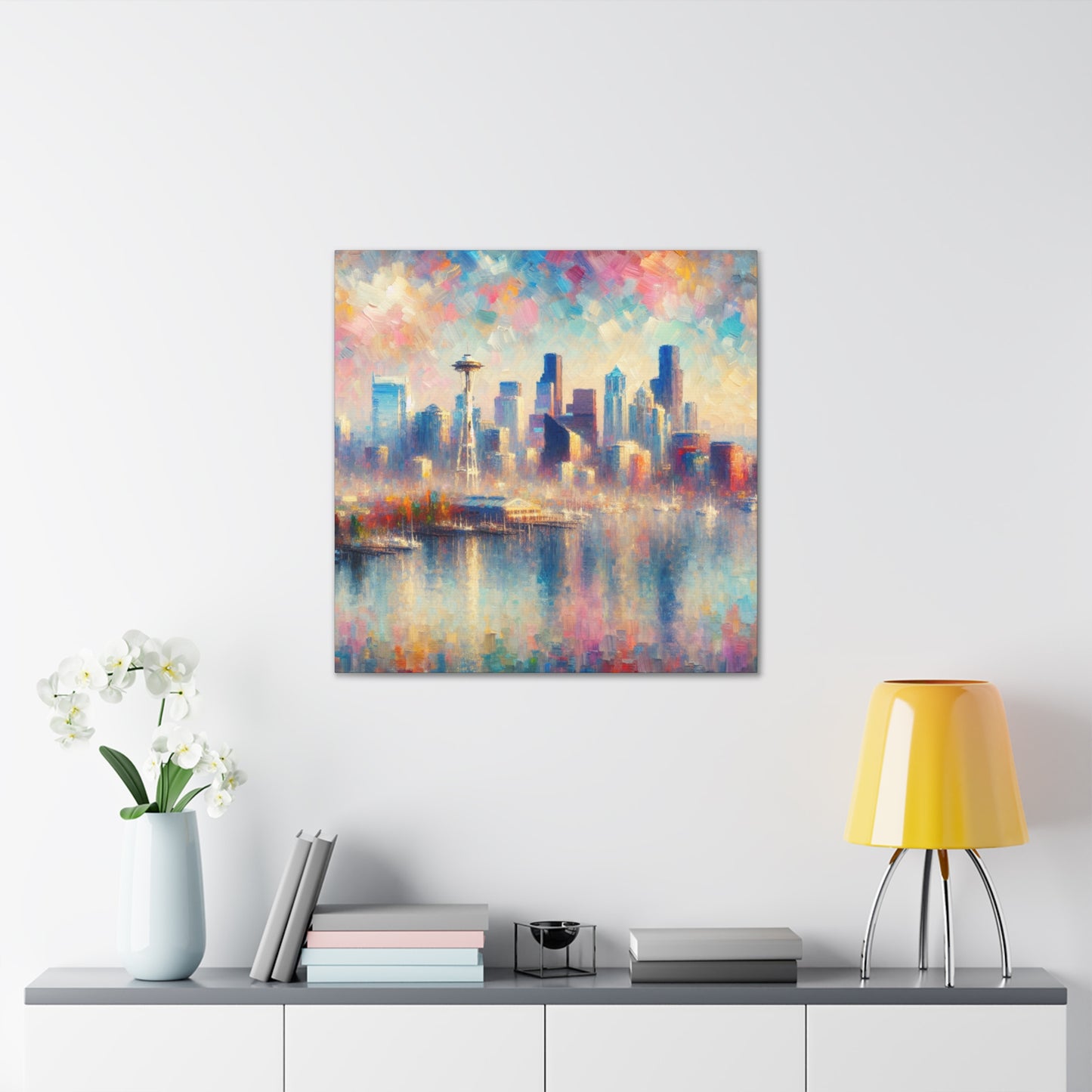 "Serenade of Seattle" - Canvas