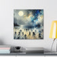 Luminescent Nocturnal Celebration - Canvas