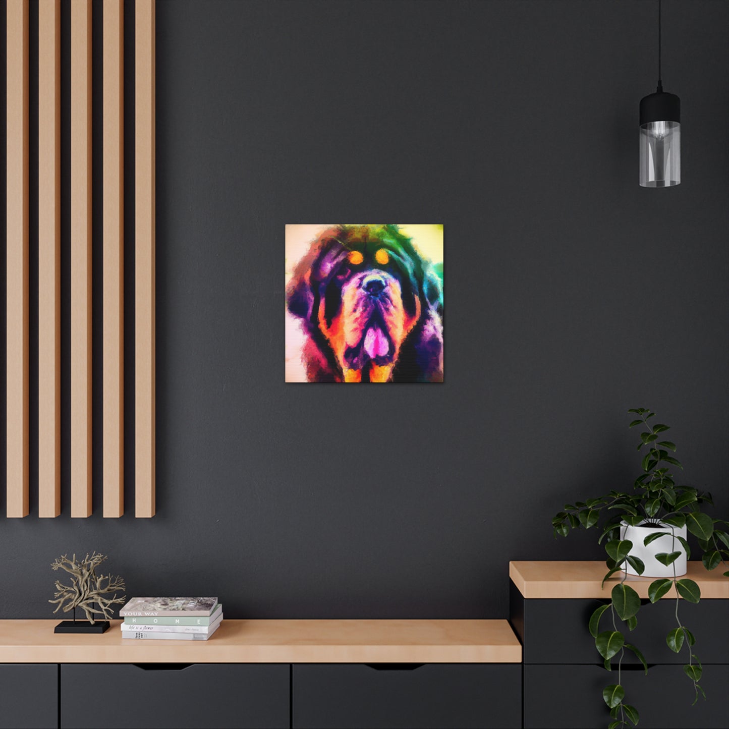 Tibetan Mastiff Magnificence - Canvas