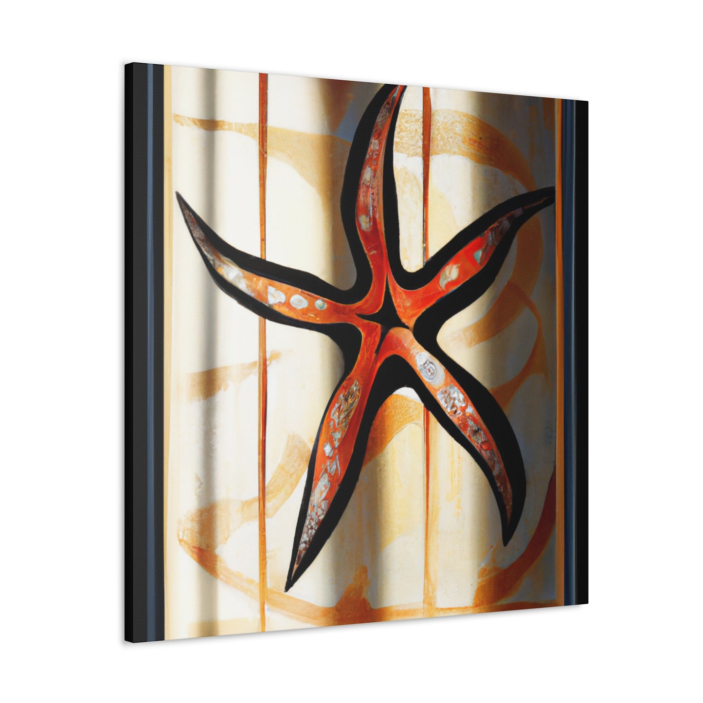 "Starfish at Sunset" - Canvas