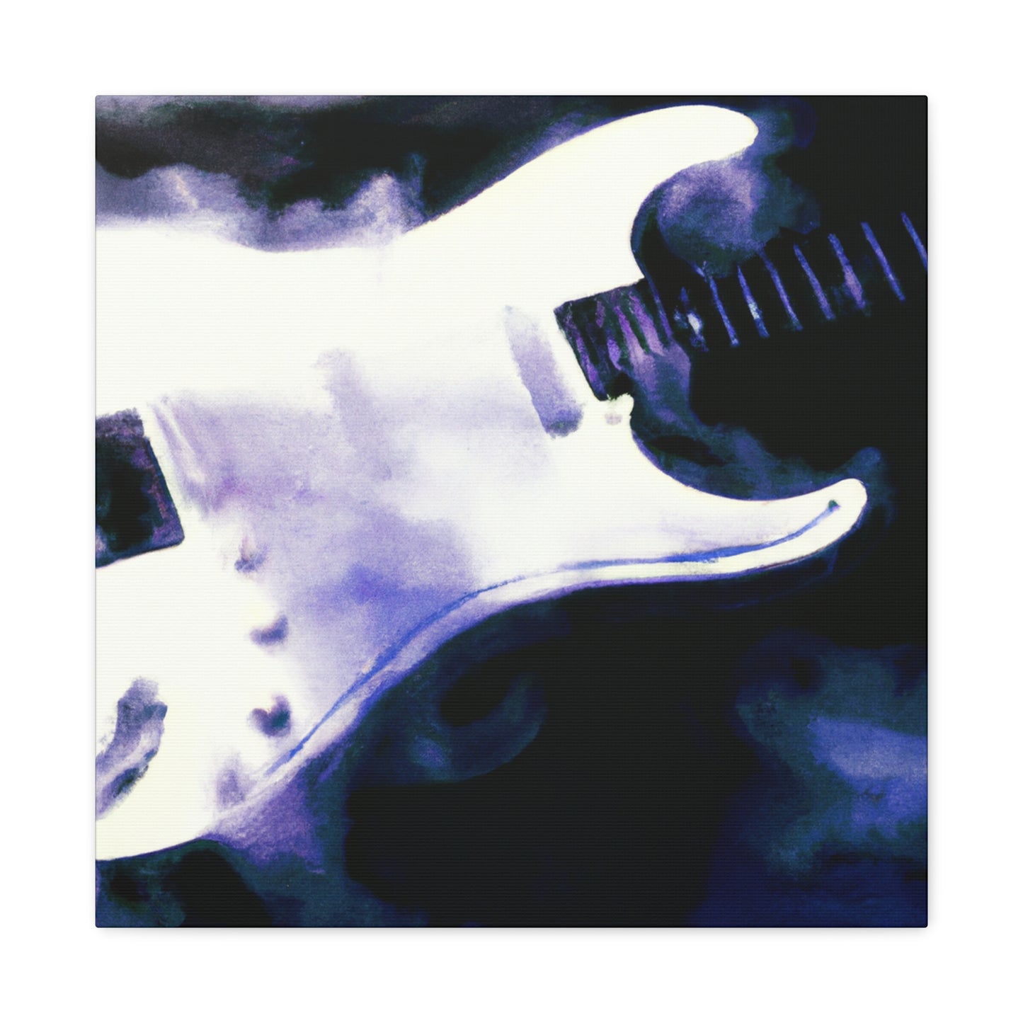 Electric Guitar Evolution - Canvas