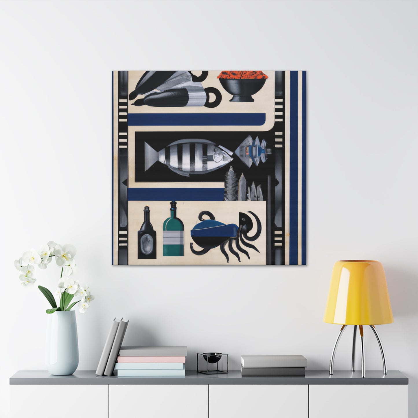 Seafood Glamour Spray - Canvas