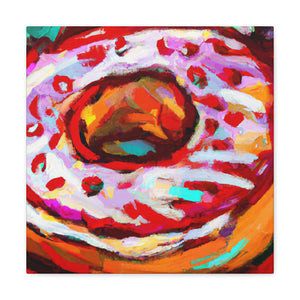 "The Sweet Delight Doughnut" - Canvas