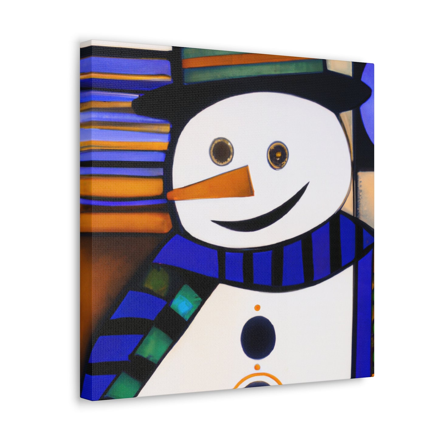 "Frosty Deco Frosting" - Canvas