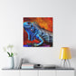 Iguanas of Colorful Joy - Canvas