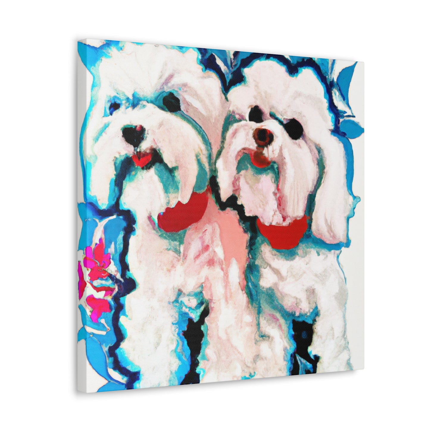 Maltese Nouveau Beauty - Canvas