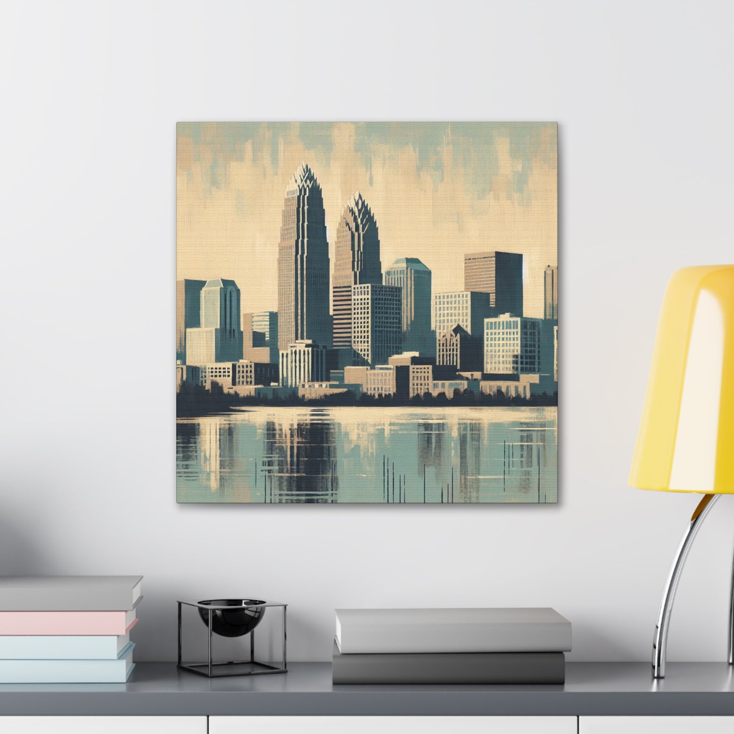 "Southern City Whispers" - Canvas