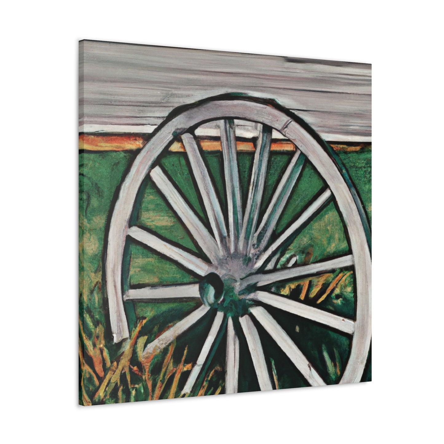 "Wheeled Wanderings Abound" - Canvas