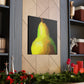 Pear in Metallic Gold - Canvas