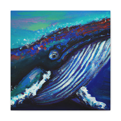 Humpback Whale Beauty. - Canvas