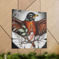 "American Robin Surrealism" - Canvas