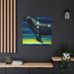 Manatee in Art Deco - Canvas