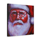 Santa Comes To Town - Canvas