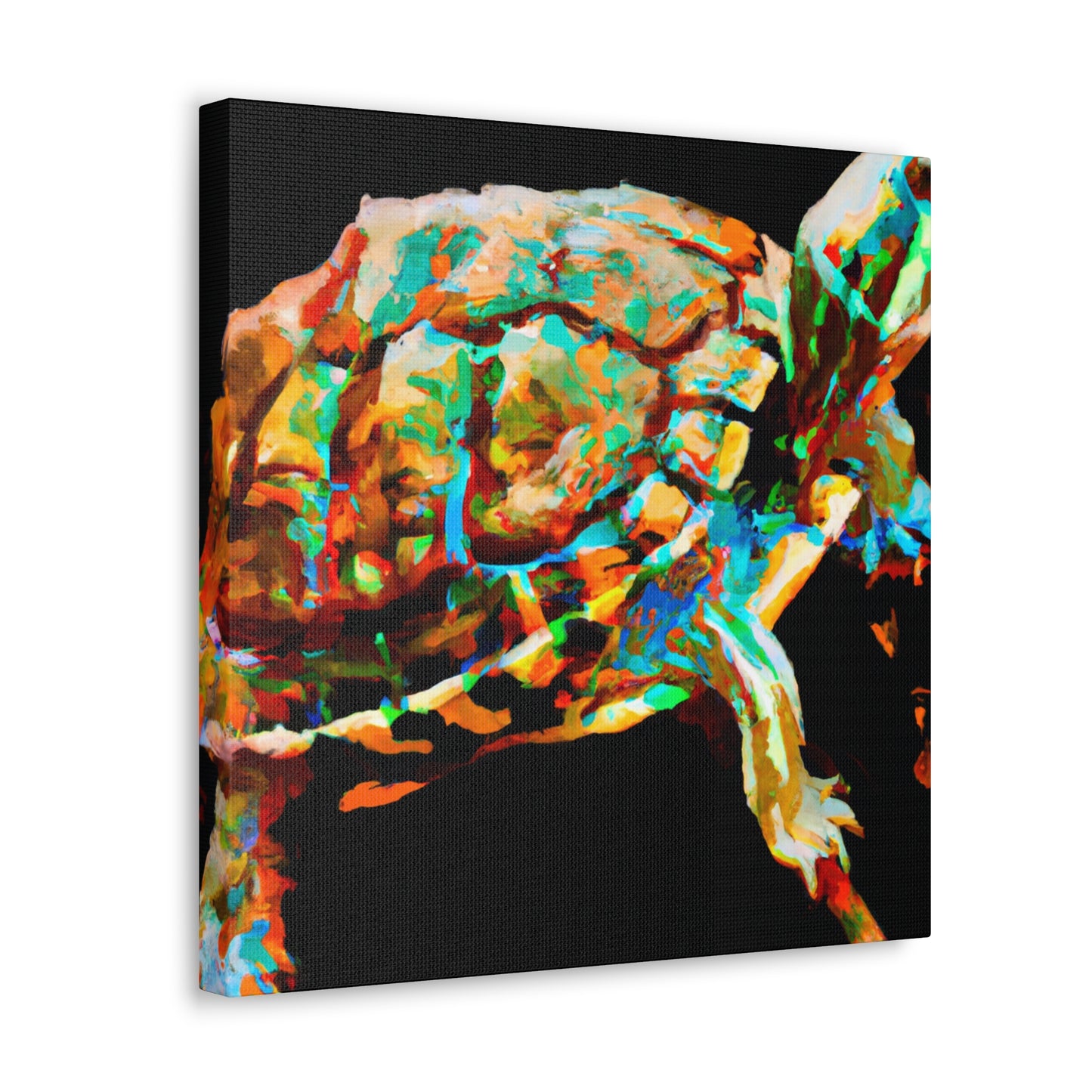 "Box Turtle Dreamscape" - Canvas